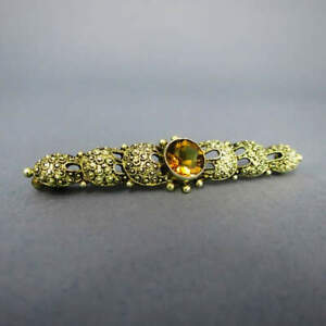 【貨物輸送無料】宝飾品・付属品 テオドールファーナーブローチシトリンbroche de theodor fahrner avec citrine 1940