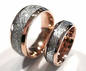 【送料無料】ジュエリー・アクセサリー マッチングウェディングリングセットローズゴールドタングステンリングmatching wedding rings set his and hers wedding rings rose gold tungsten rings