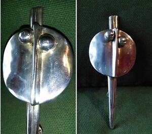 【貨物輸送無料】宝飾品・付属品 シドニーキャロンパリパリatypique grande broche pendentif signee sidney carron paris  long 13 糎