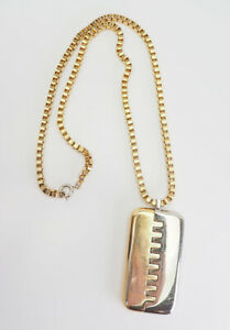 【送料無料】ジュエリー・アクセサリー ビンビンヴィンテージトンメタルハイファッションネックレスvintage deux tons metal abstrait haute mode collier par lanvin