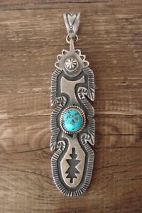 【送料無料】ジュエリー・アクセサリー ナバホシルバースターリングターコイズペンダントケビンビラnavajo argent sterling turquoise pendentif kevin billah