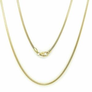 【貨物輸送無料】宝飾品・添え物 スネークネックレスイエローゴールドペンダントcollier serpent 333 or jaune pour pendentif