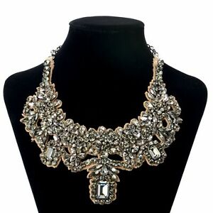 【貨物輸送無料】宝飾品・佩び物 バレンティーノガラヴァーニクリスタルカラーカラーvalentino garavani femmes cristal col collier imposant