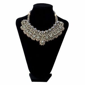 【貨物輸送無料】宝飾品・佩び物 バレンティーノガラヴァーニレディースパールクリスタルカラーvalentino garavani femmes perle cristal col collier imposant
