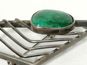 【送料無料】ジュエリー・アクセサリー レアブローチペンデンティフモダニズムシルバーrare broche pendentif moderniste en argent 925 signee sion israel vers 195060s