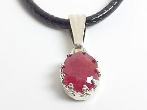 【送料無料】ジュエリー・アクセサリー ルビーフィリグランペンダントインマッシブシルバーrubis 307 ct non traite, pendentif filigrane en argent massif