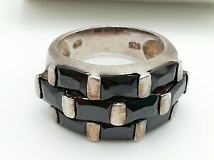 【貨物輸送無料】宝飾品・付属物 アージェントパンチリングモダニズムancienne bague moderniste en argent 925 poincon illisible t 56