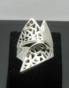【送料無料】ジュエリー・アクセサリー スタイリッシュロングスターリングシルバーリングソリッドサイズstylish long sterling silver ring solid 925 size 4 10