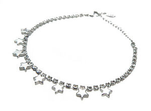 【送料無料】ジュエリー・アクセサリー エラジョンテシルバーブレスレットスタースストラススタースターella jonte bracelet en argent etoiles strass 16,5 jusqua 20,5 cm etoile star