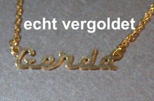 【送料無料】ジュエリー・アクセサリー ノーブルゲルダチェーンカラーメッキネームコリアーナインチェーンnoble collier gerda chaine vrai plaque or nom collier avec nom chaine neuf