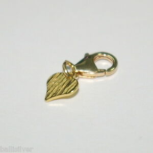 【送料無料】ジュエリー・アクセサリー ゴールドロブスタークラスプチャームハートクリップ14kt gold filled very small heart clip on charm pendant with 10mm lobster clasp