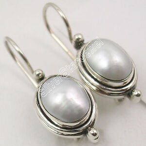【送料無料】ジュエリー・アクセサリー ホワイトイヤリングスターリングシルバーフレッシュウォーターパールジュエリーwhite earrings 925 sterling silver fresh water pearl oxidized jewelry 1 13,485円