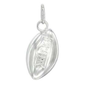 【送料無料】ジュエリー・アクセサリー シルバースターリングフットボールペンダントブレロックイタリアargent sterling football 3d tressee pendentif breloque,fabrique en italie,18