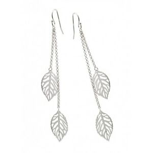 【送料無料】ジュエリー・アクセサリー マルチブリンシートイヤリングスターリングargent sterling pendant multi brins feuille crochet boucles doreilles