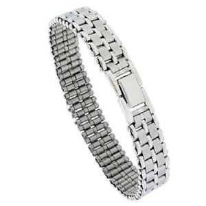【送料無料】ジュエリー・アクセサリー スチールバスケットブレスレットacier inoxydable panier tissage bracelet