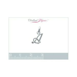 【送料無料】ジュエリー・アクセサリー シルバーペンダントバロックアルファベットpendentif en argent 925000 lettre alphabetique baroque