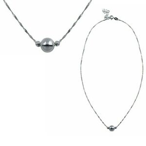 【送料無料】ジュエリー・アクセサリー シルバースターリングパールチェーンネックレスargent sterling 3 perles chaine collier
