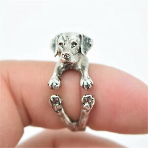 【送料無料】ジュエリー・アクセサリー レトロヴィンテージラブラドールレトリバーリングカチョロペロリングretro vintage labrador retriever rings adjustable cachorro perro dog ring girls
