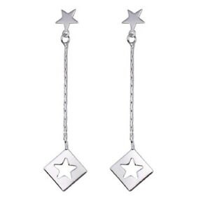 【送料無料】ジュエリー・アクセサリー オープンスターイヤリングスターリングargent sterling pendant ouvert boucles doreille etoile