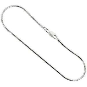 【送料無料】ジュエリー・アクセサリー シルバースターリングラウンドチェーンネックレスブレスレットイタリアargent sterling 2 mm rond serpent chaine collier ou bracelet, fabrique en italie