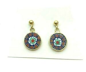 【送料無料】ジュエリー・アクセサリー ヴェネツィアミリメートルネズミイヤリングboucle doreille oreilles percees 11 mm murine de venise vendu avec sa boite