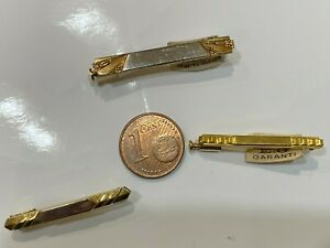 【送料無料】ジュエリー・アクセサリー ヴィンテージオールドブローチデコビブメッキゴールドグッドステートlot de 3 broches anciennes vintages bapteme bavoir art deco plaque or bon etat