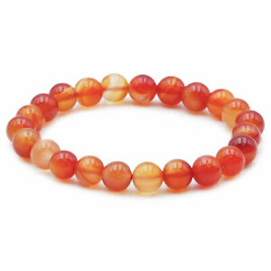 【送料無料】ジュエリー・アクセサリー コルナリンブレスレットボールcornaline bracelet boules 8 mms