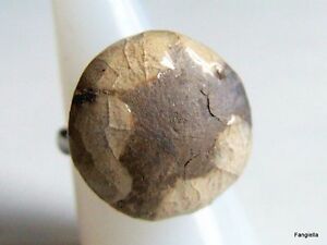 【送料無料】ジュエリー・アクセサリー レジリングダークグレーホワイトリングbague blanc casse gris fonce en ceramique artisanale cuisson raku sur anneau reg