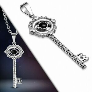 【送料無料】ジュエリー・アクセサリー ヴィンテージキーステンレスペンダントpendentif en acier inoxydable clef vintage 13,305円