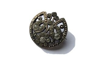 【送料無料】ジュエリー・アクセサリー シルバーメタルファンタジーブローチbroche ancienne fantaisie metal argent|hokushin