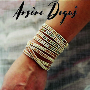 【送料無料】ジュエリー・アクセサリー ストリングブレスレットbracelet cordelette tissee de perles