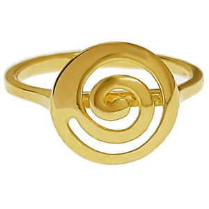 【送料無料】ジュエリー・アクセサリー バゲスパイラルメッキサイズニューファンドランドbague spirale en plaque or 750000 taille 52 disponible femme neuve