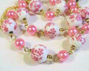 【送料無料】ジュエリー・アクセサリー セラミックチェリーフラワーパールパールネックレスcg5251 ceramique cerise fleur perles amp; perle collier