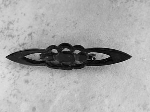 【送料無料】ジュエリー・アクセサリー ヴィンテージブローチvintage broche noire ancienne de veuvecufflink