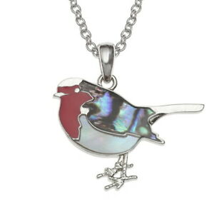 【送料無料】ジュエリー・アクセサリー シェルパウアコリアージョリボックスbeau coquillage paua rouge gorge collier joli boite cadeau