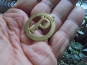 【送料無料】ジュエリー・アクセサリー クラフトメダルクリエイターモノグラムファーストネームancienne medaille travail artisan createur monogramme p prenom de votre amie