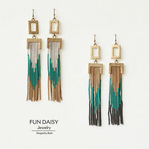 【送料無料】ジュエリー・アクセサリー ディーラーイヤリングタッセルファイルメタルグリーンgrossiste revendeur vente en gros boucle doreille tassel file metal vert bb 1