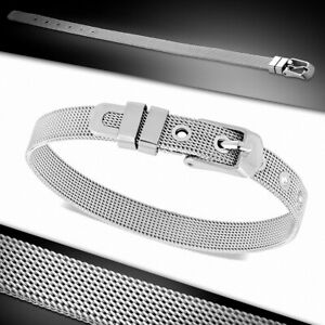 【送料無料】ジュエリー・アクセサリー ステンレスメッシュストラップbracelet a mailles en acier inoxydable de 8 mm 13,305円