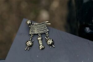 【送料無料】ジュエリー・アクセサリー ゴールデンブローチメタルオリジナルレトロbroche dore tissage metal original retro xz2 12,946円
