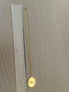 【送料無料】ジュエリー・アクセサリー ジュエリーゴールドチェーンペンダントbijoux chaine doree pendentif bon etat