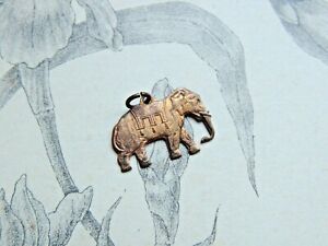 【送料無料】ジュエリー・アクセサリー ペンダントヴィンテージジュエリーcharmant pendentif elephant ancien en metal dore bijoux vintage