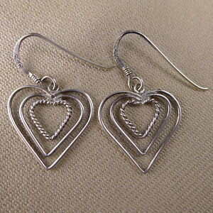 【送料無料】ジュエリー・アクセサリー ハートイヤリングboucles doreilles coeur argent massif 13,286円