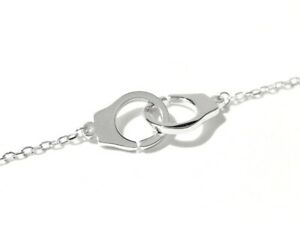 【送料無料】ジュエリー・アクセサリー シルバーブレスレットbracelet menotte en argent 925 menottes femme