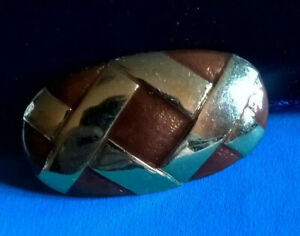 【送料無料】ジュエリー・アクセサリー ヴィンテージゴールドクラシックブローチサインオレナパリブローチvintage broche classique doree signee orena paris brooch