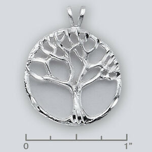 【送料無料】ジュエリー・アクセサリー スターリングシルバーツリーオブライフチャームsterling silver tree of life charm pendant 10553