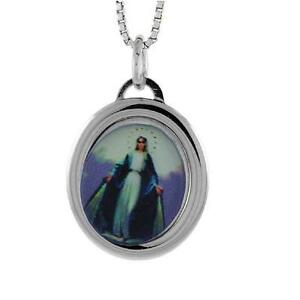 【送料無料】ジュエリー・アクセサリー メアリーペンダントメイドイタリアシルバースターリングデザインargent sterling immaculee conception de mary pendentif, fabrique italie, 18 13,845円