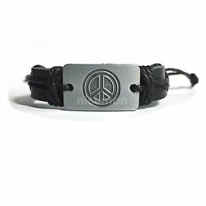 【送料無料】ジュエリー・アクセサリー ピースレザーブレスレットブレスレットサーファーヒップルpaix cuir bracelet poignet bracelet amitie surfeur hipple mixte