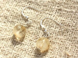 【送料無料】ジュエリー・アクセサリー シルバーイヤリングシトリンboucles doreilles argent 925 citrine 10mm｜hokushin