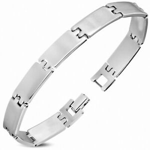 【送料無料】ジュエリー・アクセサリー ステンレスパンサーリンクブレスレットbracelet a maillons de panthere a graver en acier inoxydable 169
