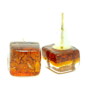 【送料無料】ジュエリー・アクセサリー ムラーノガラスイヤリングオレンジゴールドヴェネツィアmurano verre boucles doreilles orange or fait a la main venice